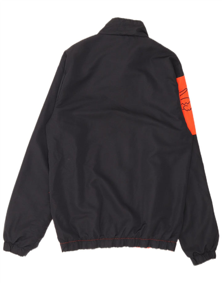 Jachetă de trening grafică pentru bărbați Lacoste Mărimea 4 Medium Black Colorblock