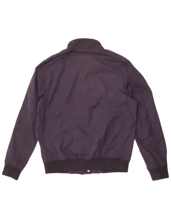 Bomber pentru bărbați Zara UK 40 mare, albastru, poliester