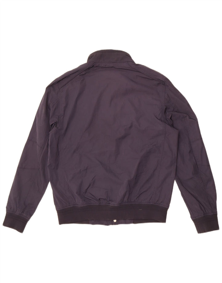 Bomber pentru bărbați Zara UK 40 mare, albastru, poliester