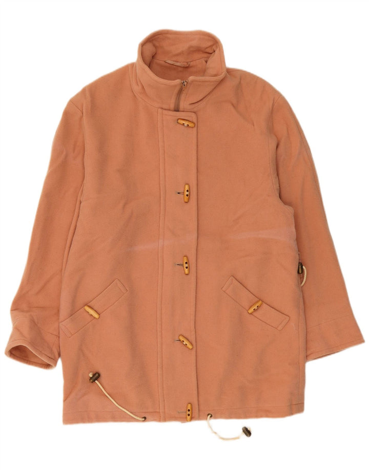 Pardesiu din lână CLASSIC pentru femei UK 18 XL roz