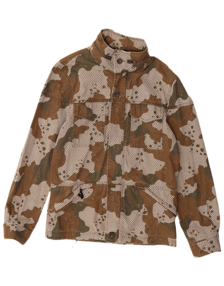 Jachetă utilitare cu glugă Levi's pentru bărbați UK 36 Camuflaj mic kaki