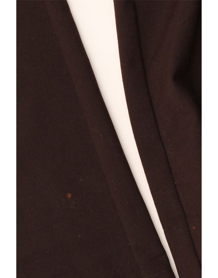 ARMANI Pantaloni Casual Bootcut Femei W28 L28 Maro