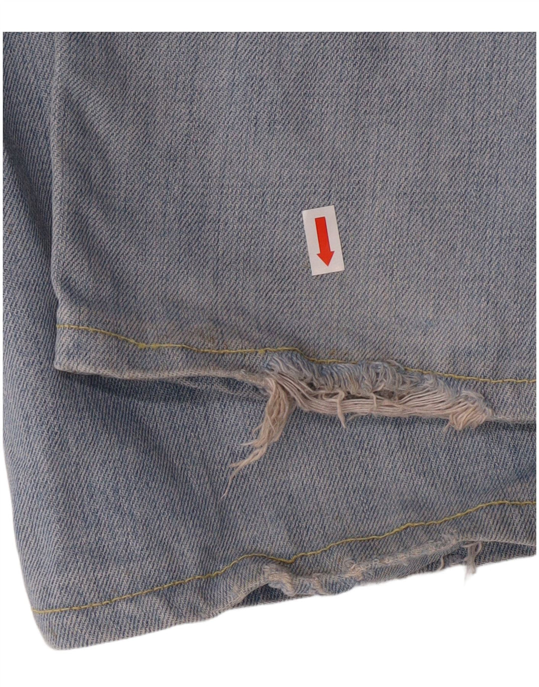 Blugi drepti pentru bărbați LEVI'S 501 W36 L31 Bumbac albastru