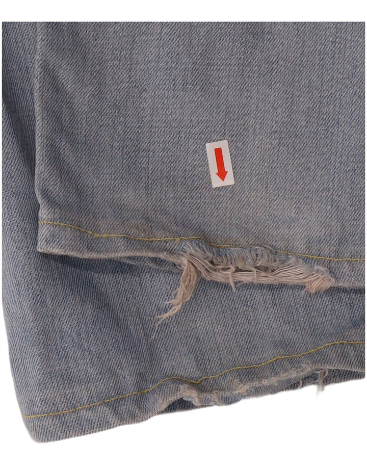 Blugi drepti pentru bărbați LEVI'S 501 W36 L31 Bumbac albastru
