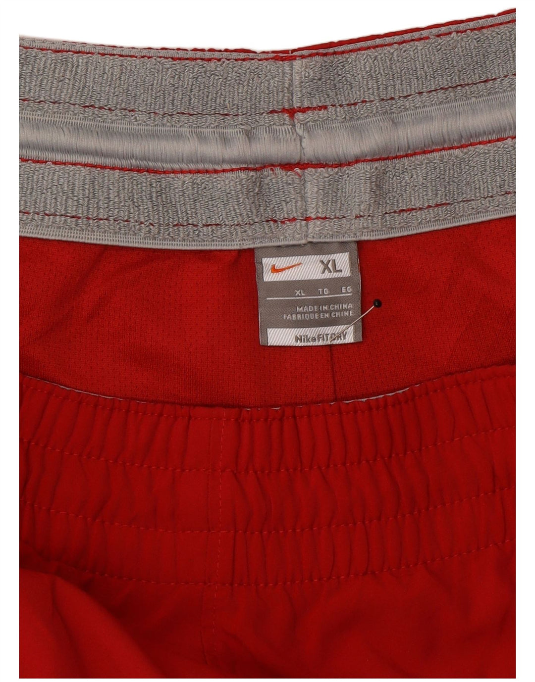Pantaloni de trening Nike Dri Fit pentru bărbați XL poliester roșu