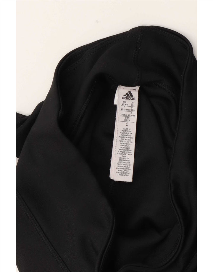Leggings pentru femei Adidas UK 4/6 XS poliester negru
