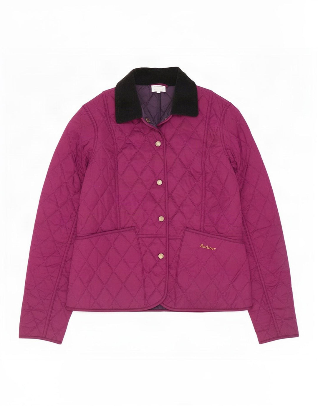 Jachetă matlasată Barbour pentru femei UK 8 Small Violet Poliester