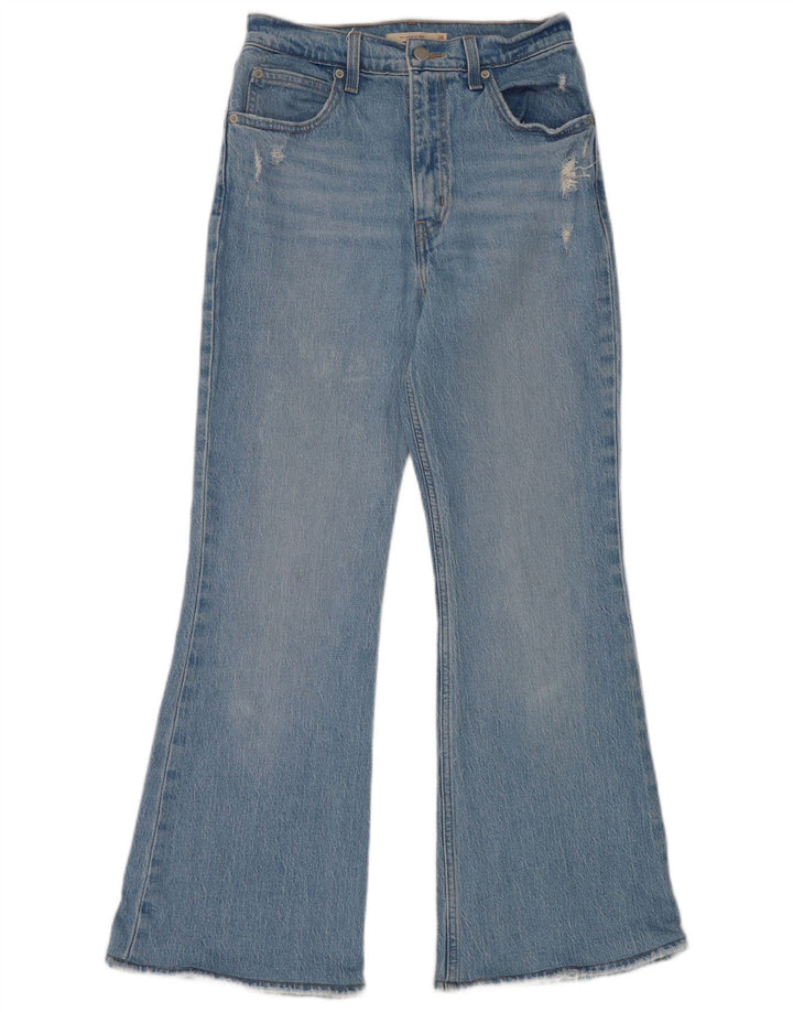 Blugi evazați cu talie înaltă Levi's pentru femei L26 L27 Bumbac albastru