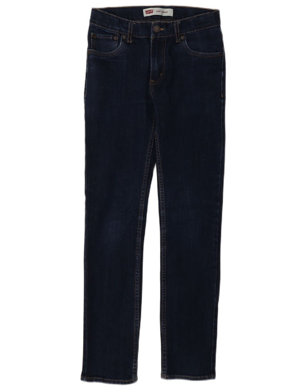 Levi's Boys 510 Skinny Jeans 13-14 ani W26 L29 bleumarin bumbac
