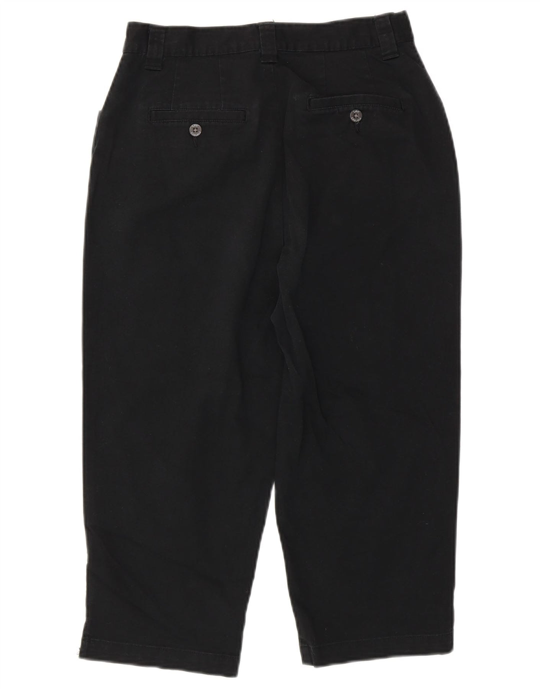 Pantaloni Capri conici LEE pentru femei cu talie înaltă US 6 Medium W30 L20 Negru