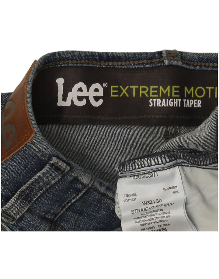 Blugi Lee Flex Tapered drepte pentru bărbați W32 L30 bumbac albastru
