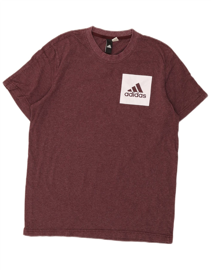 Tricou pentru bărbați Adidas Top Medium Burgundy