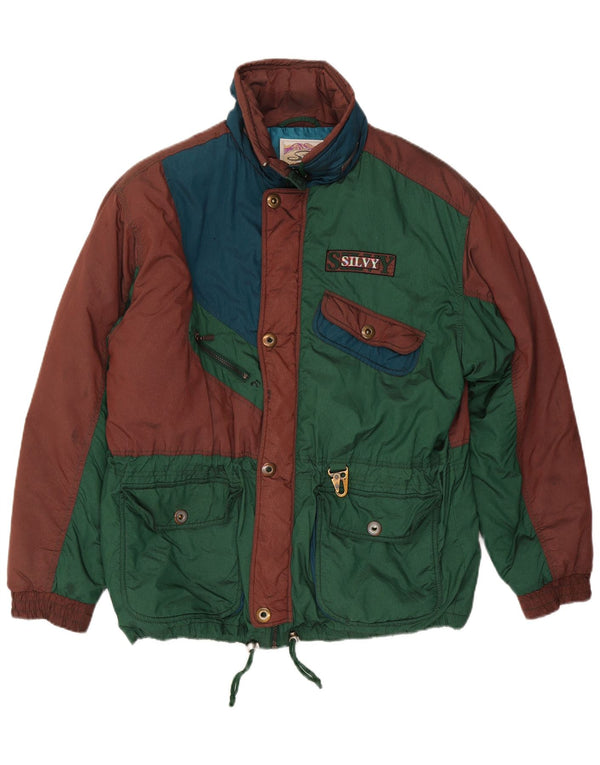 Jachetă de schi pentru bărbați Silvy IT 52 XL, verde, poliester color bloc