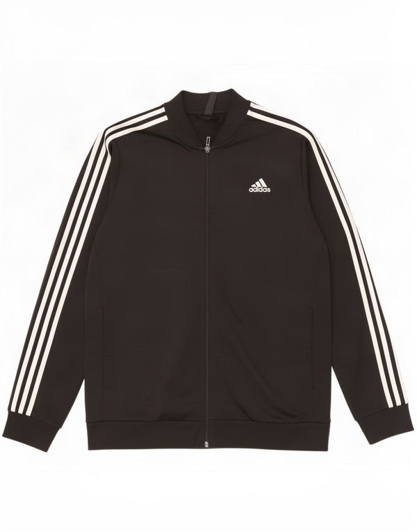 Jachetă de trening pentru bărbați Adidas, mare, negru, poliester