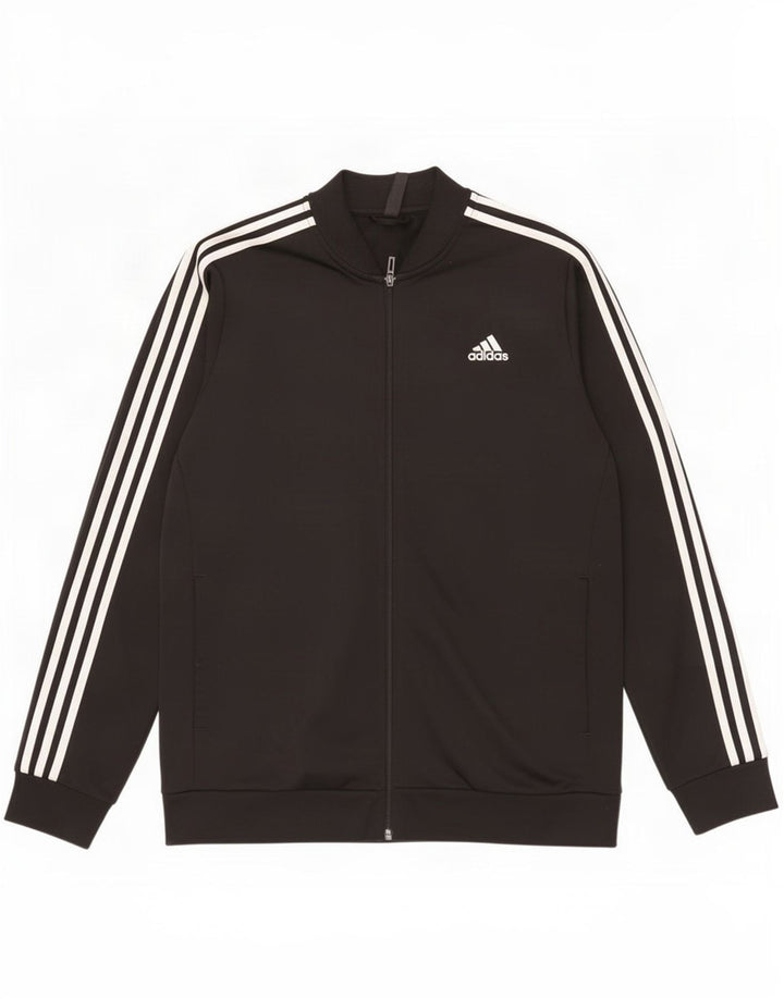 Jachetă de trening pentru bărbați Adidas, mare, negru, poliester