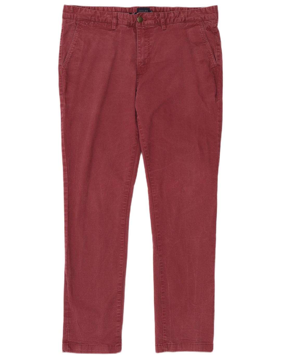 Pantaloni chino slim pentru bărbați JOULES L36 L32 bumbac burgundy