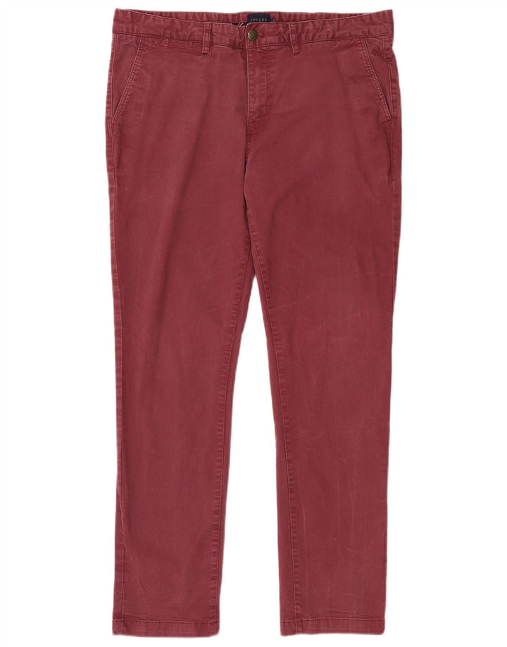 Pantaloni chino slim pentru bărbați JOULES L36 L32 bumbac burgundy