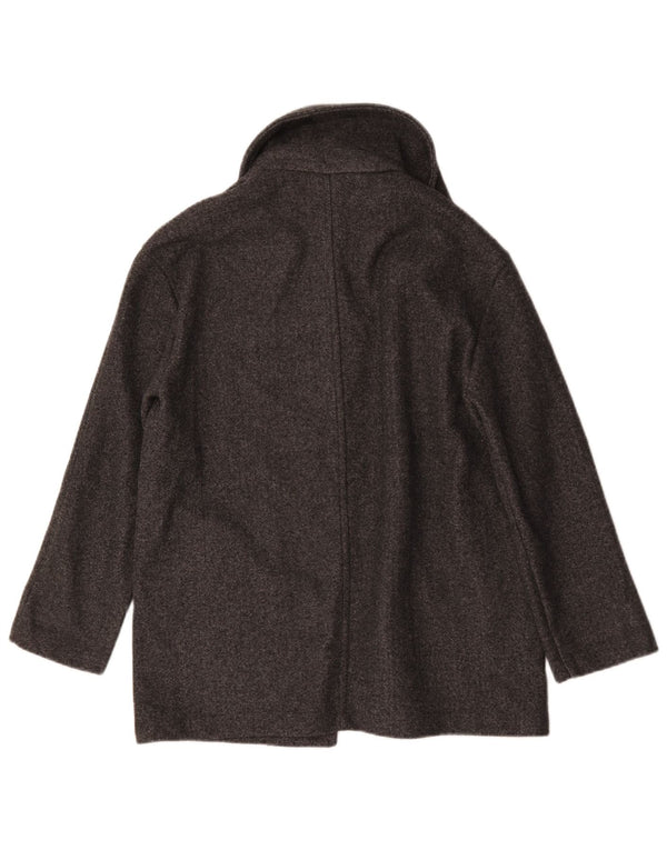 Pardesiu supradimensionat pentru femei Zara UK 10, mic, gri, poliester