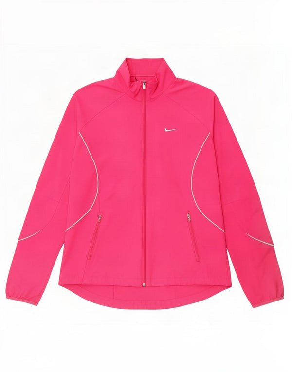 Jachetă de trening Nike pentru femei UK 10/12 Poliester roz mediu