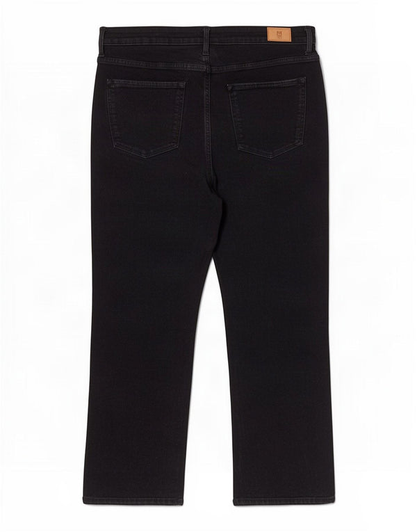 Marks & Spencer Blugi pentru femei The Eva Crop Bootcut UK 20 2XL W40 L27 Negri