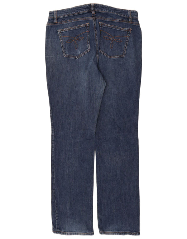 Jeans drepti pentru femei CHAPS US 10 Large W30 L31 Blue Bumbac