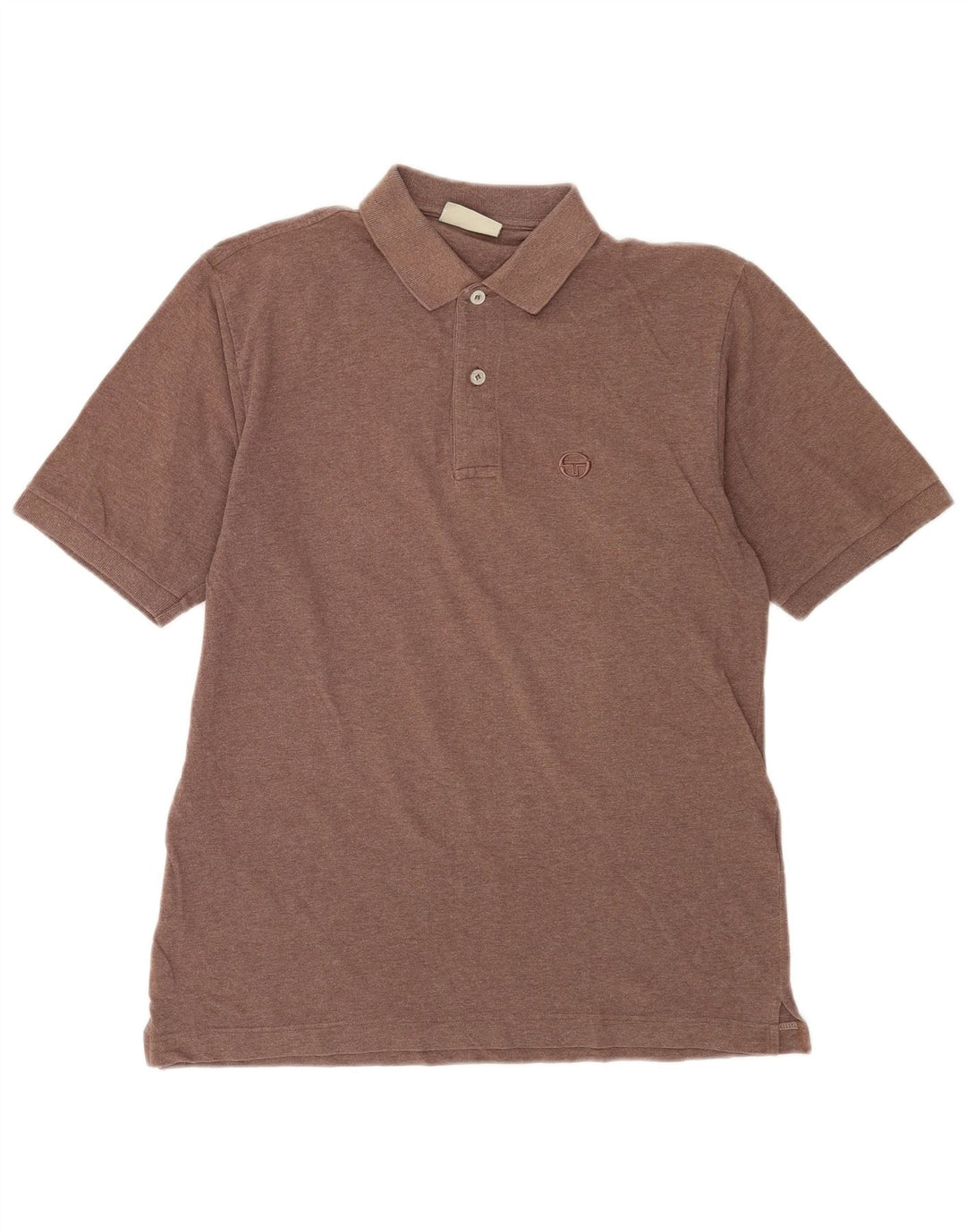 Tricou polo Sergio Tacchini pentru bărbați IT 50 mare bumbac maro