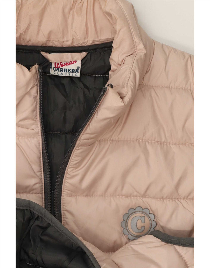 Gilet căptușit pentru femei Carrera UK 14 Medium Pink