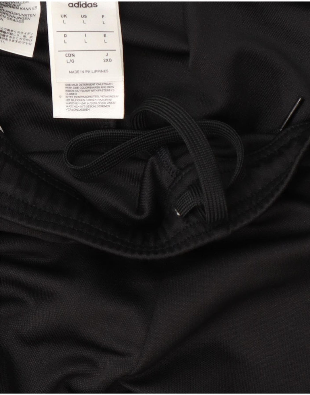 Pantaloni de trening Adidas Climalite pentru bărbați, mari, negru, poliester color bloc