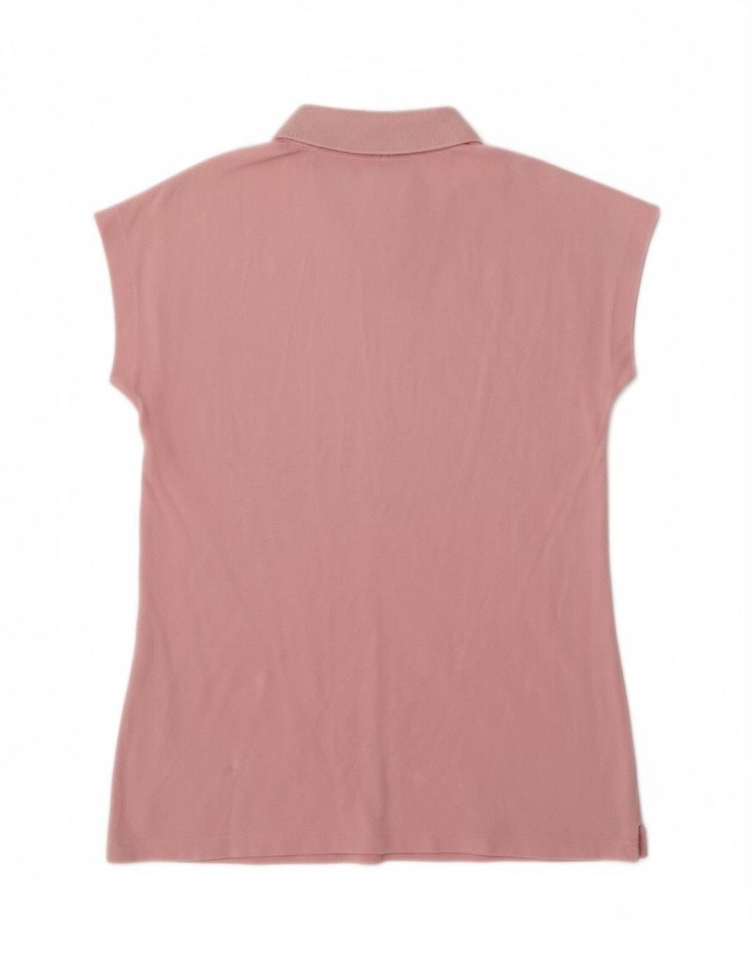 LACOSTE Womens Polo Shirt Size 40 Medium Pink Cotton