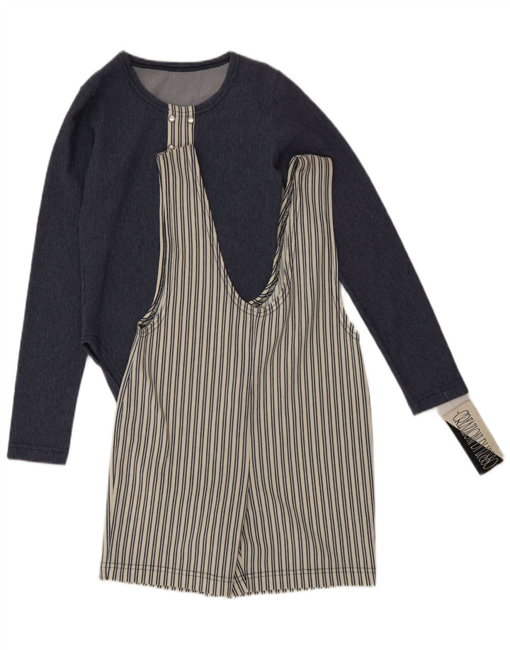 Set 2 piese Vintage pentru femei UK 8 Small Blue Striped