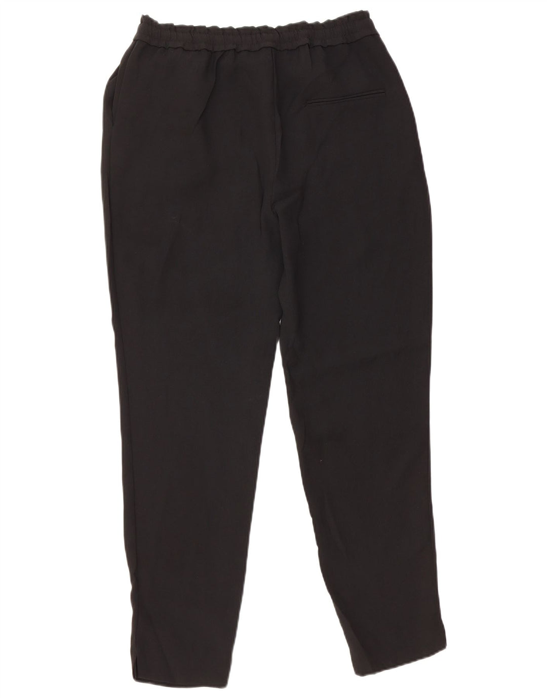 Pantaloni chino slim pentru femei ZARA Mici L26 L26 Poliester negru