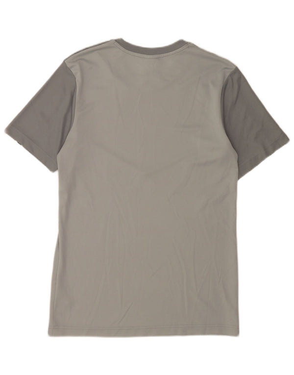 Tricou grafic Nike pentru bărbați Top mic, gri, poliester color bloc