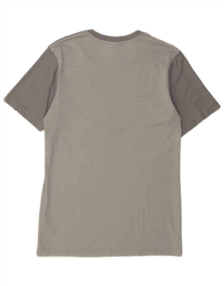 Tricou grafic Nike pentru bărbați Top mic, gri, poliester color bloc
