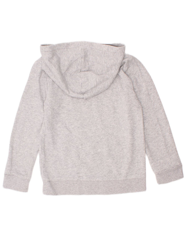 Pulover Puma pentru băieți cu capota grafică 5-6 ani XS bumbac gri