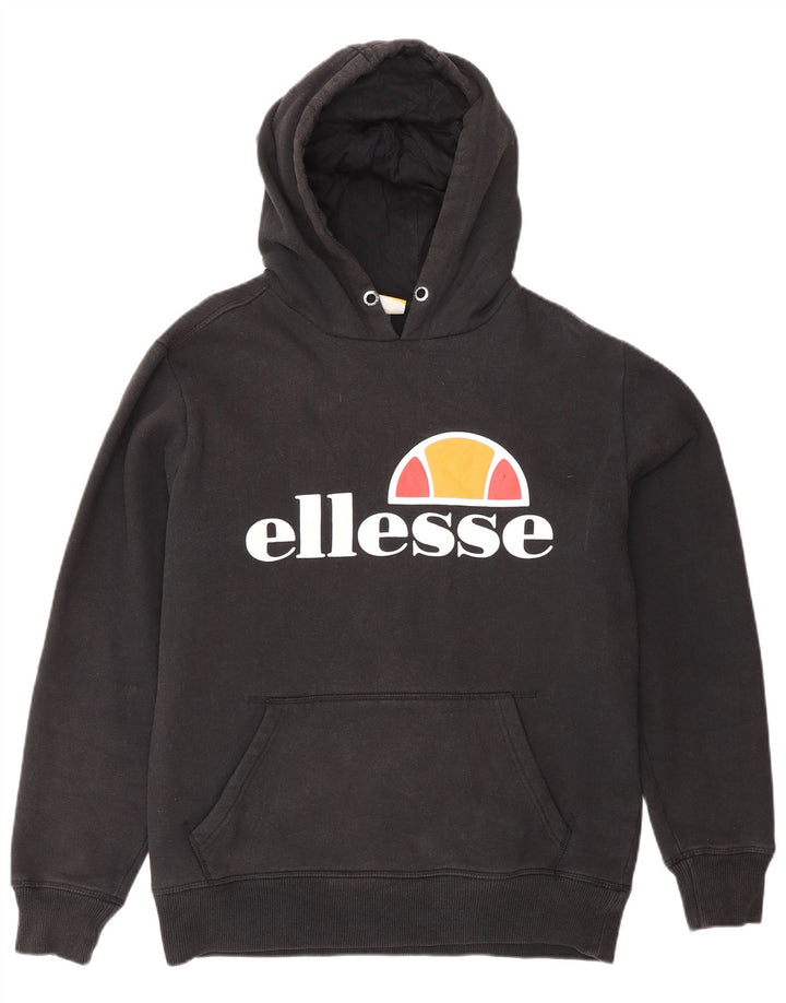 Hanocă grafică pentru bărbați ELLESSE, bumbac mediu negru