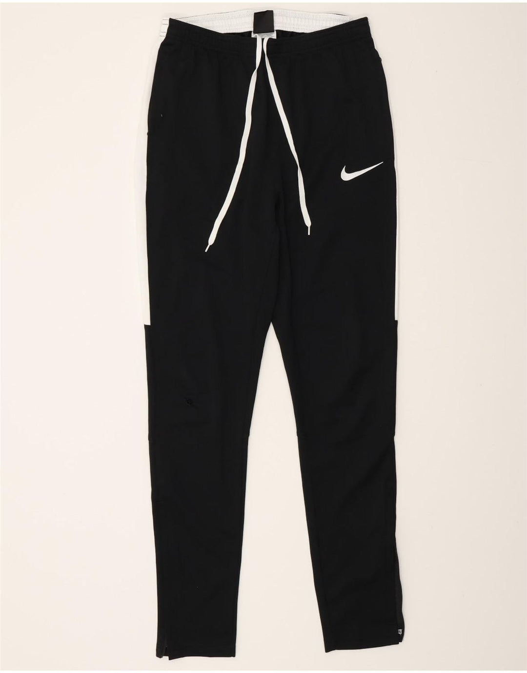 Pantaloni de trening NIKE Dri Fit pentru bărbați, negru, poliester color bloc