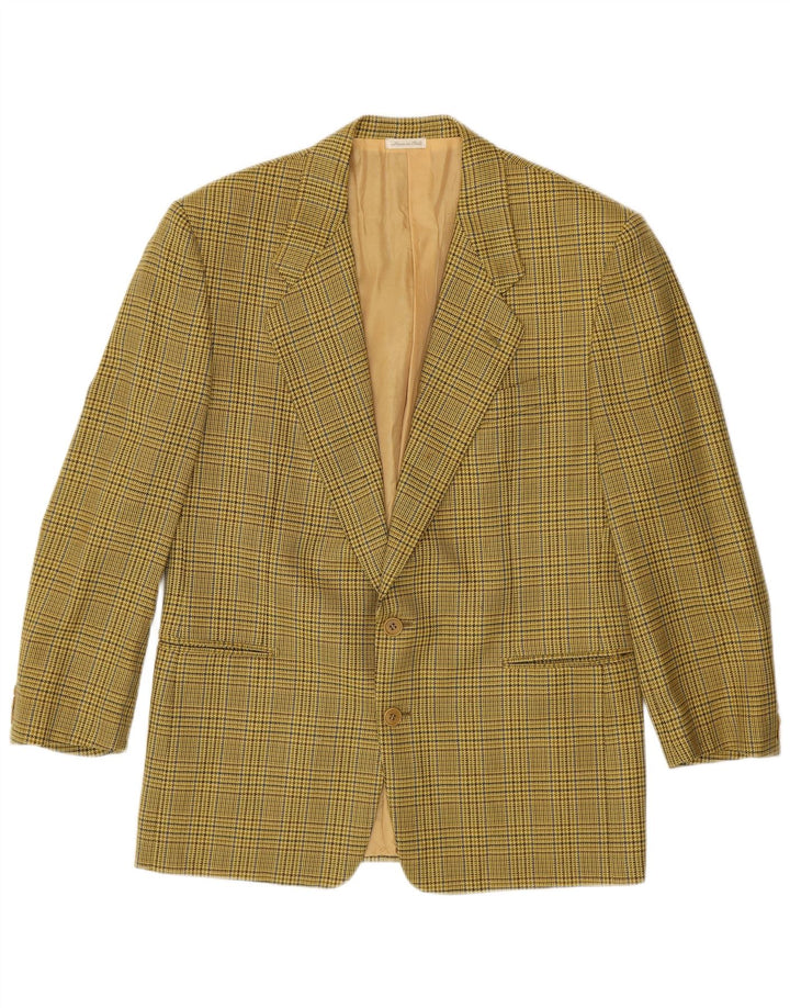 Blazer pentru bărbați Pal Zileri, cu 2 nasturi, IT 50, verde mare, picioare de găină