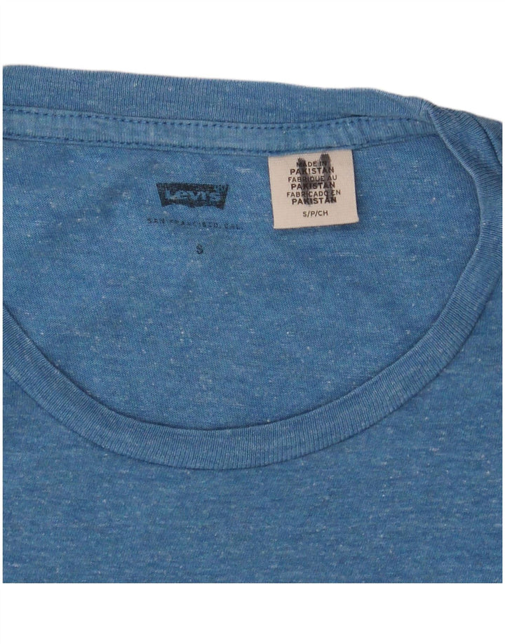 Tricou grafic pentru bărbați Levi's Top mic albastru cu pete