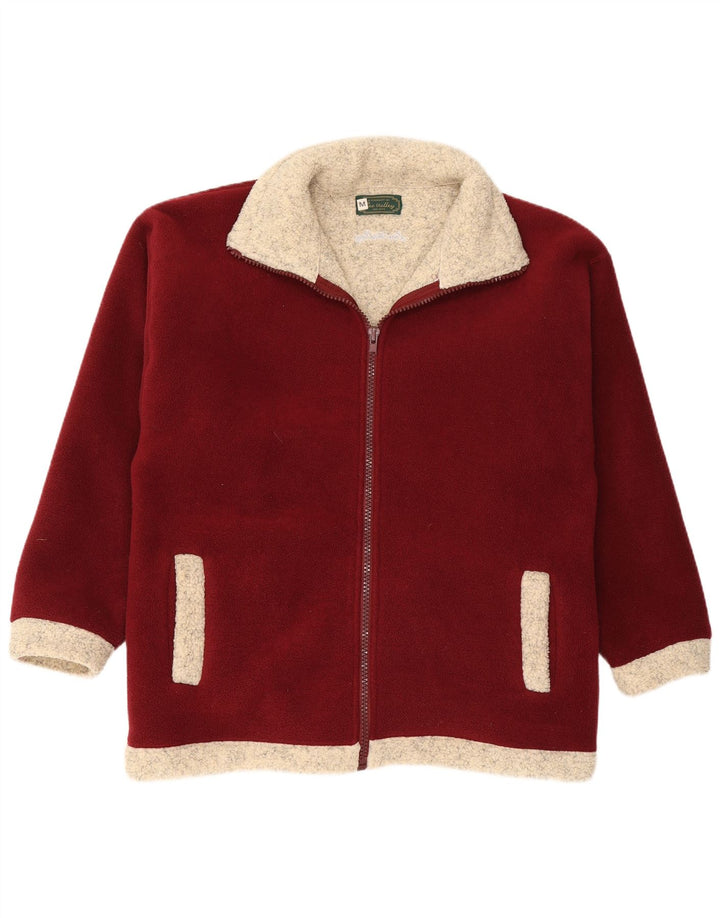 Jachetă fleece pentru bărbați Lee Valley, cu tăiere lejeră, UK 38 Burgundy mediu