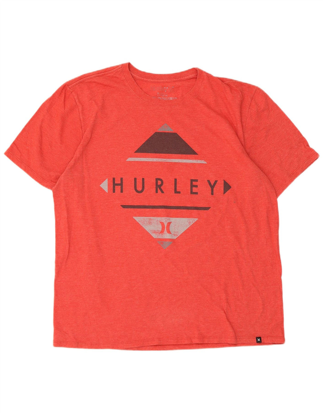 Tricou grafic pentru bărbați Hurley Top mare poliester roșu