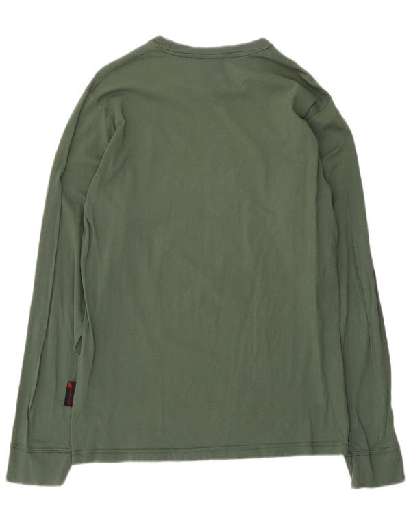 Dolce & Gabbana Top pentru femei cu mânecă lungă IT 48 XL bumbac kaki