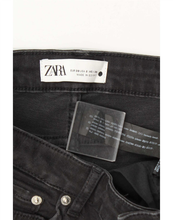 Blugi evazați pentru femei Zara EU 38 Mici L28 L31 Bumbac gri