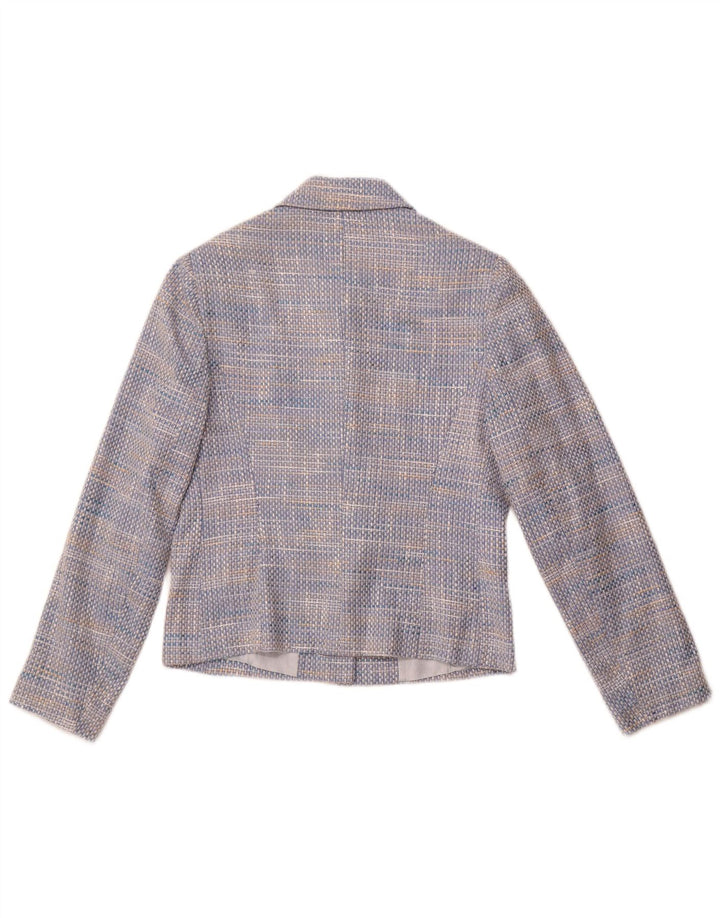 Sacou blazer pentru femei TOUJOURS cu 5 nasturi UK 10 Small Blue