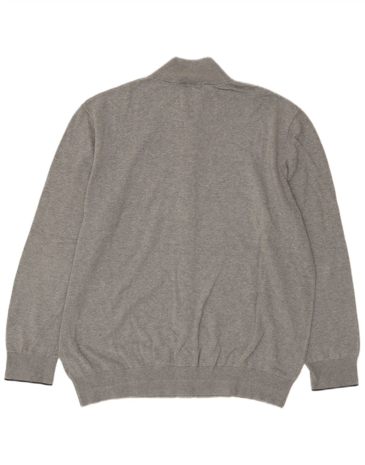 Pulover cardigan pentru bărbați Timberland 2XL bumbac gri