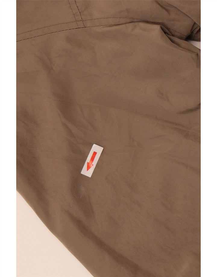 Jachetă Napapijri Geographic Windbreaker pentru băieți 9-10 ani, bej, poliamidă