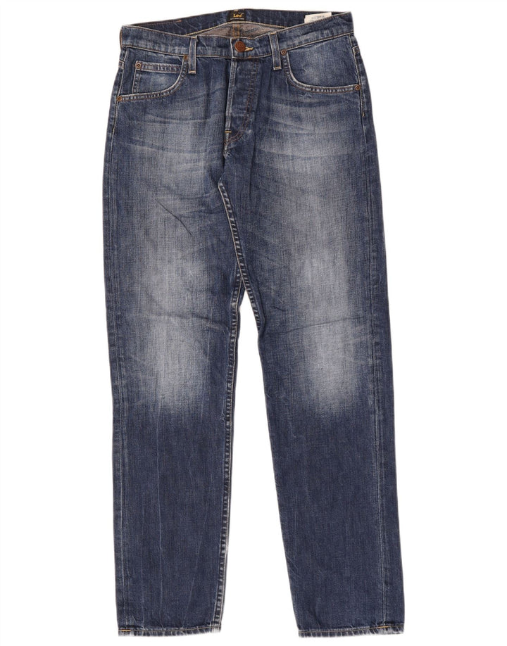 Blugi pentru bărbați Lee Chase Tapered W29 L31 Bumbac albastru