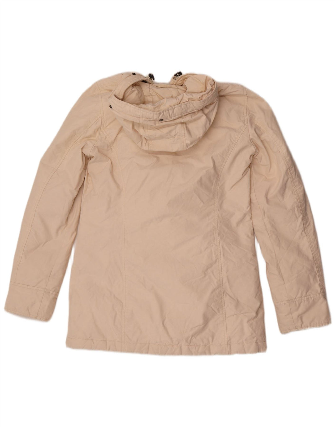 Jachetă căptușită cu glugă Woolrich pentru femei UK 10 mic bumbac alb