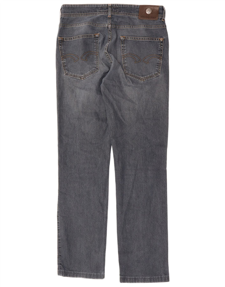 Blugi drepti pentru femei Trussardi W30 L31 albastru
