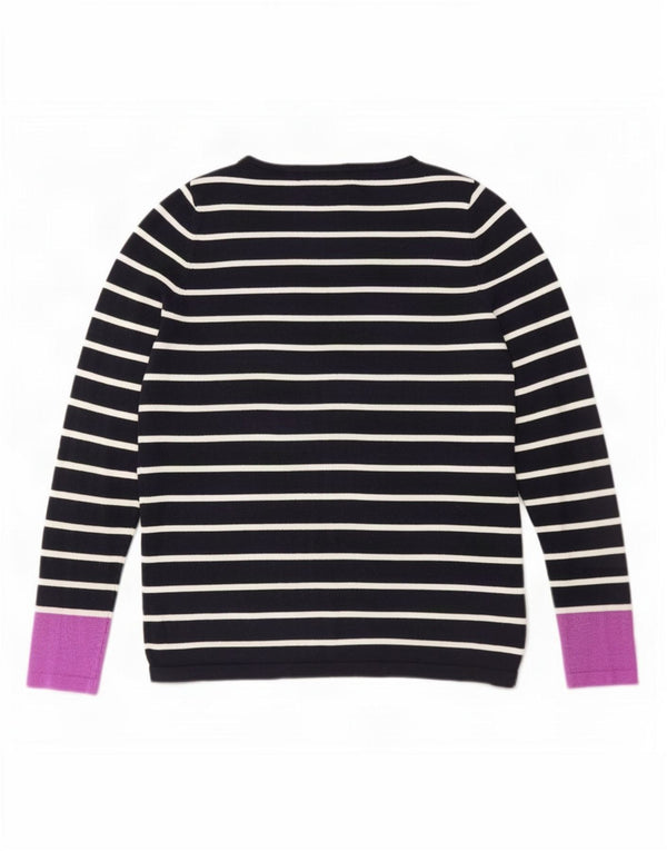 Pulover pentru femei Marks & Spencer cu decolteu cu barca UK 10 Mic Bleumarin