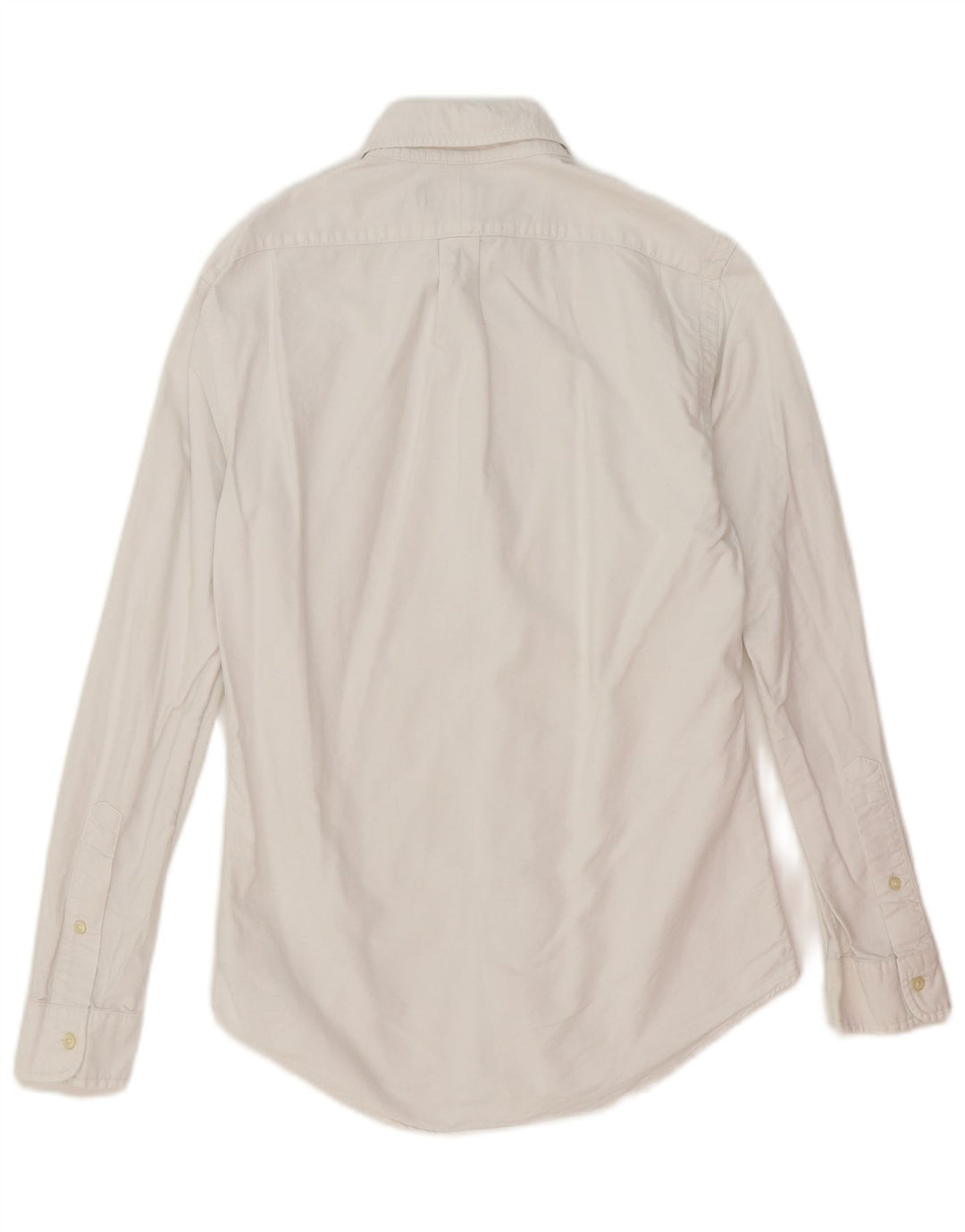 Cămașă pentru bărbați Ralph Lauren Slim Fit Bumbac alb mic